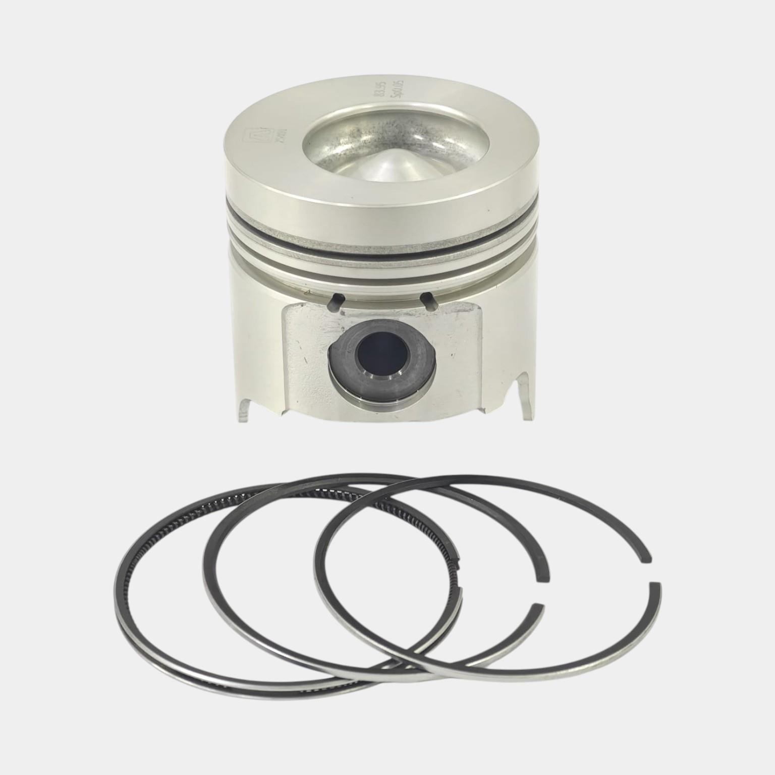 PISTON + PISTON RING SET (0.50 - DIAMETER: 84.50 mm): YANMAR / 4JH3-TCE / 4JH4-TE