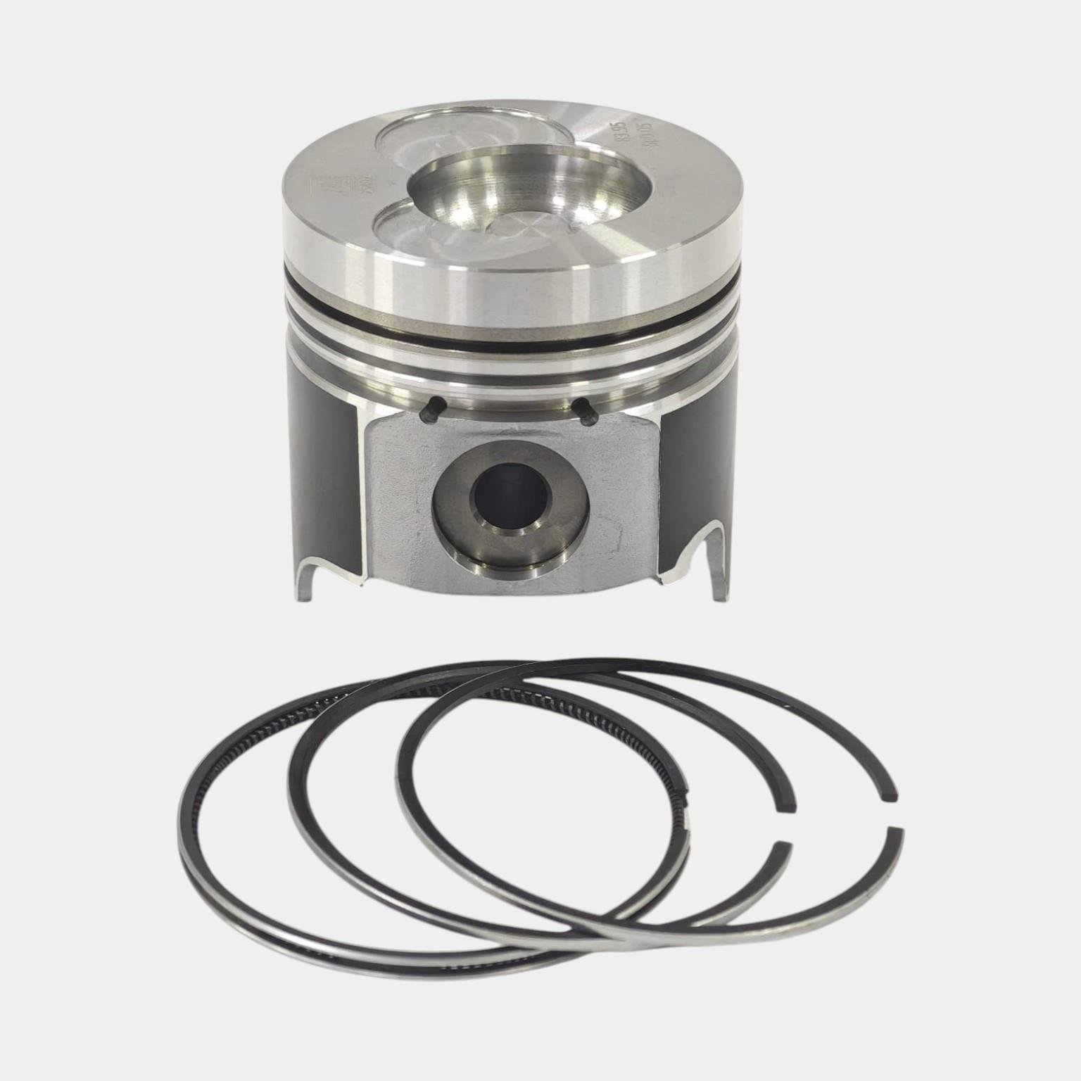 PISTON + PISTON RING SET (0.50 - DIAMETER: 84.50 mm): YANMAR / 4JH3