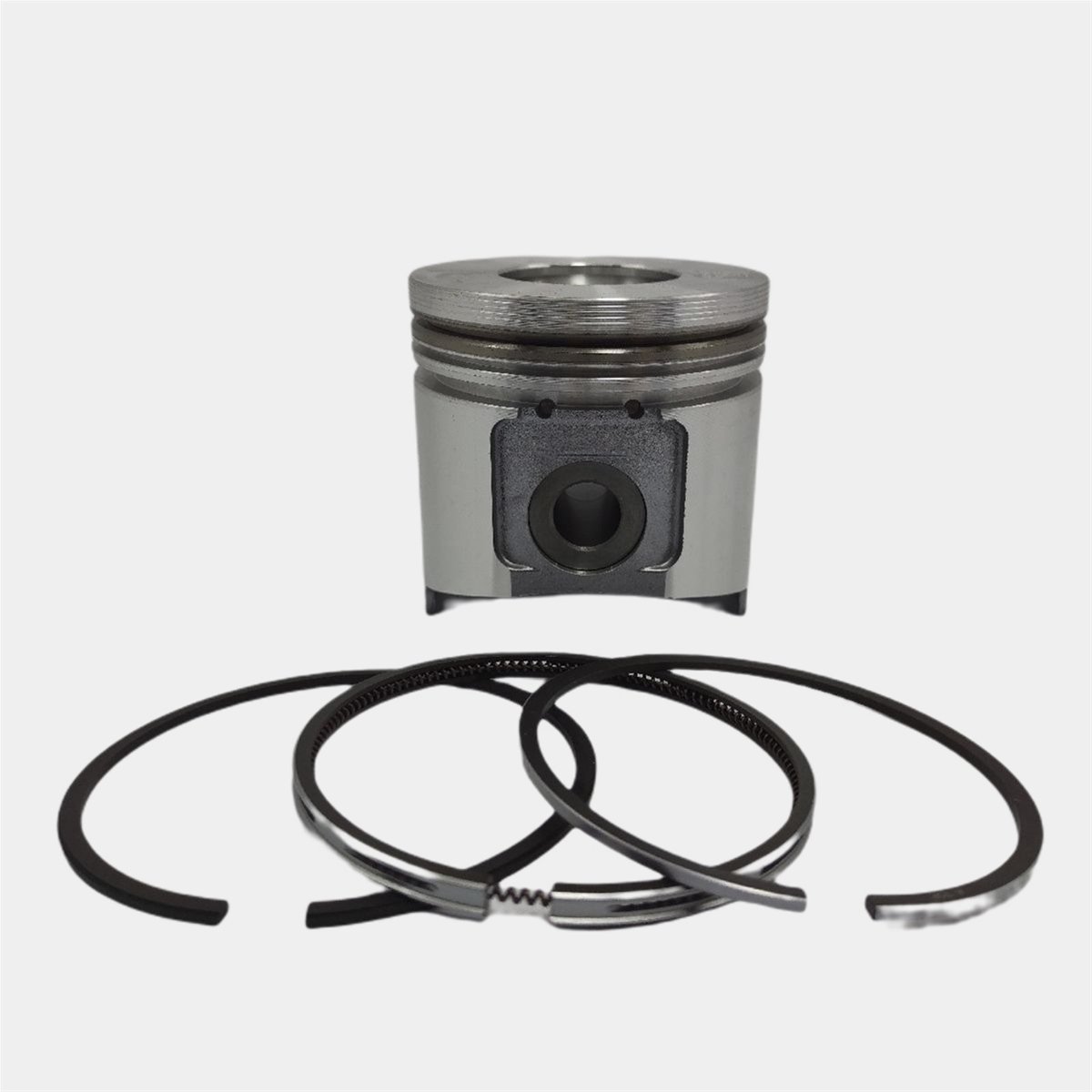 PISTON + JEU DE SEGMENTS (0.50 - DIAMÈTRE 84.50 mm): YANMAR / 3TNV84 / 4TNV84