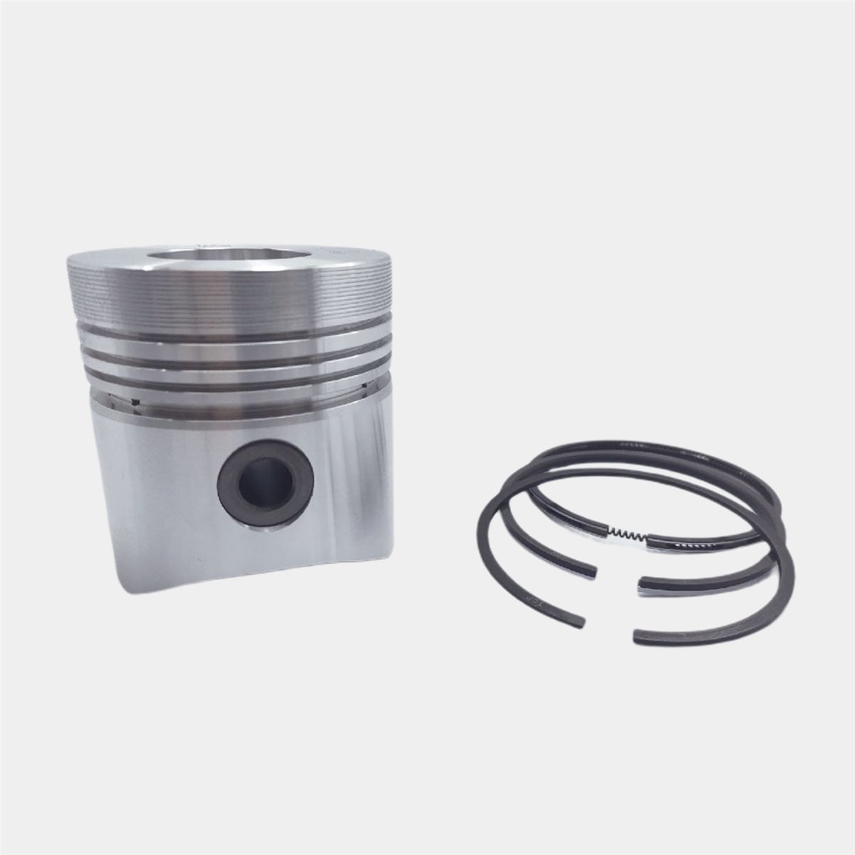 PISTON + PISTON RING SET (0.50 - DIAMETER : 85.50 mm) : LOMBARDINI / LDA 450