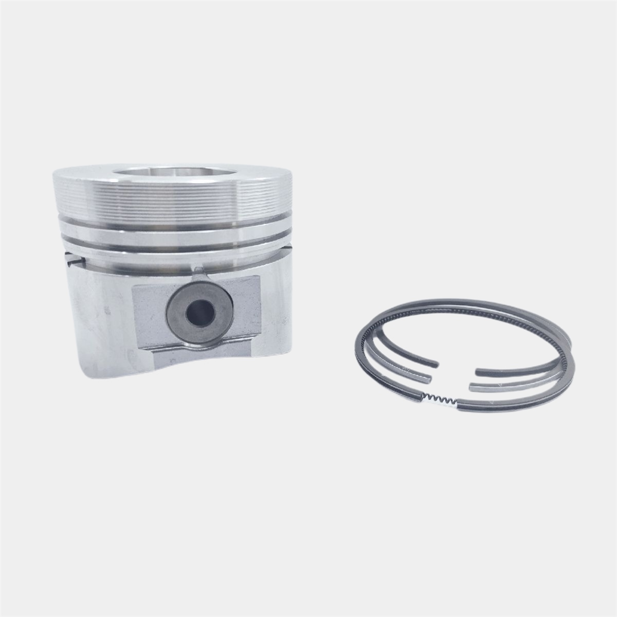 PISTON + PISTON RING SET (0.50 - DIAMETER: 86.50 mm) : LOMBARDINI / 6LD 435 / (DIAMETER 22 PIN)
