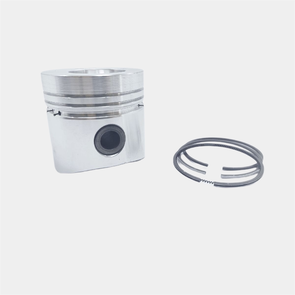 PISTON + PISTON RING SET (0.50 - DIAMETER: 90.50 mm) : LOMBARDINI / 9LD 560-2 / 9LD 561-2