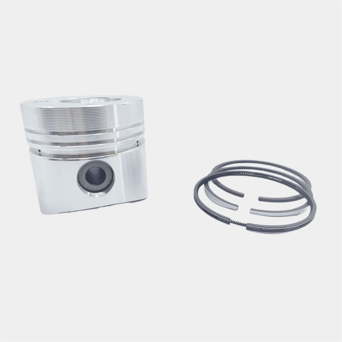 PISTON + PISTON RING SET (0.50 - DIAMETER: 95.50 mm) : LOMBARDINI / 9LD 625-2 / 11LD 625-3 / 11LD 626-3