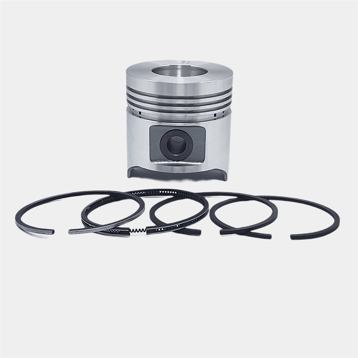 PISTON + PISTON RING SET (1.00 - DIAMETER: 86.00 mm) : RUGGERINI / RD 85 / RD 850 / RF 100 / REFERENCE NUMBER: 2132-S