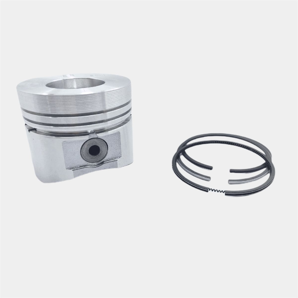 PISTON + PISTON RING SET (1.00 - DIAMETER: 87.00 mm) : LOMBARDINI / 6LD 435 / (DIAMETER 20 PIN)