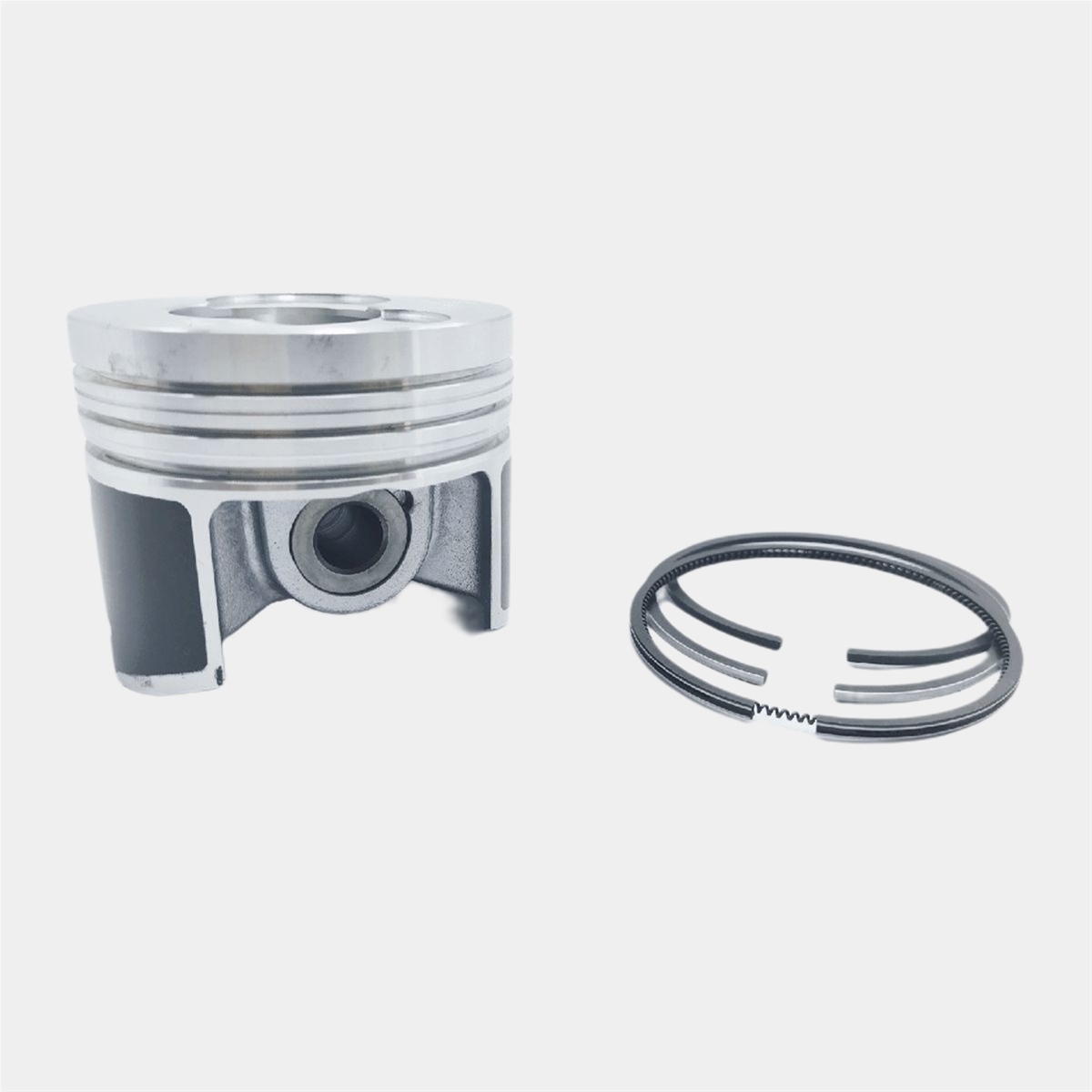 PISTON + PISTON RING SET (1.00 - DIAMETER: 87.00 mm) : LOMBARDINI / 15LD 440