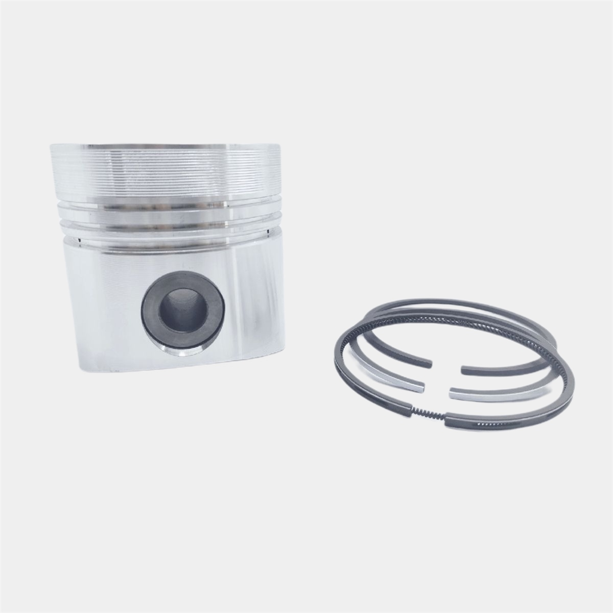 PISTON + PISTON RING SET (STD - DIAMETER: 100.00 mm) : LOMBARDINI / 5LD 824-3