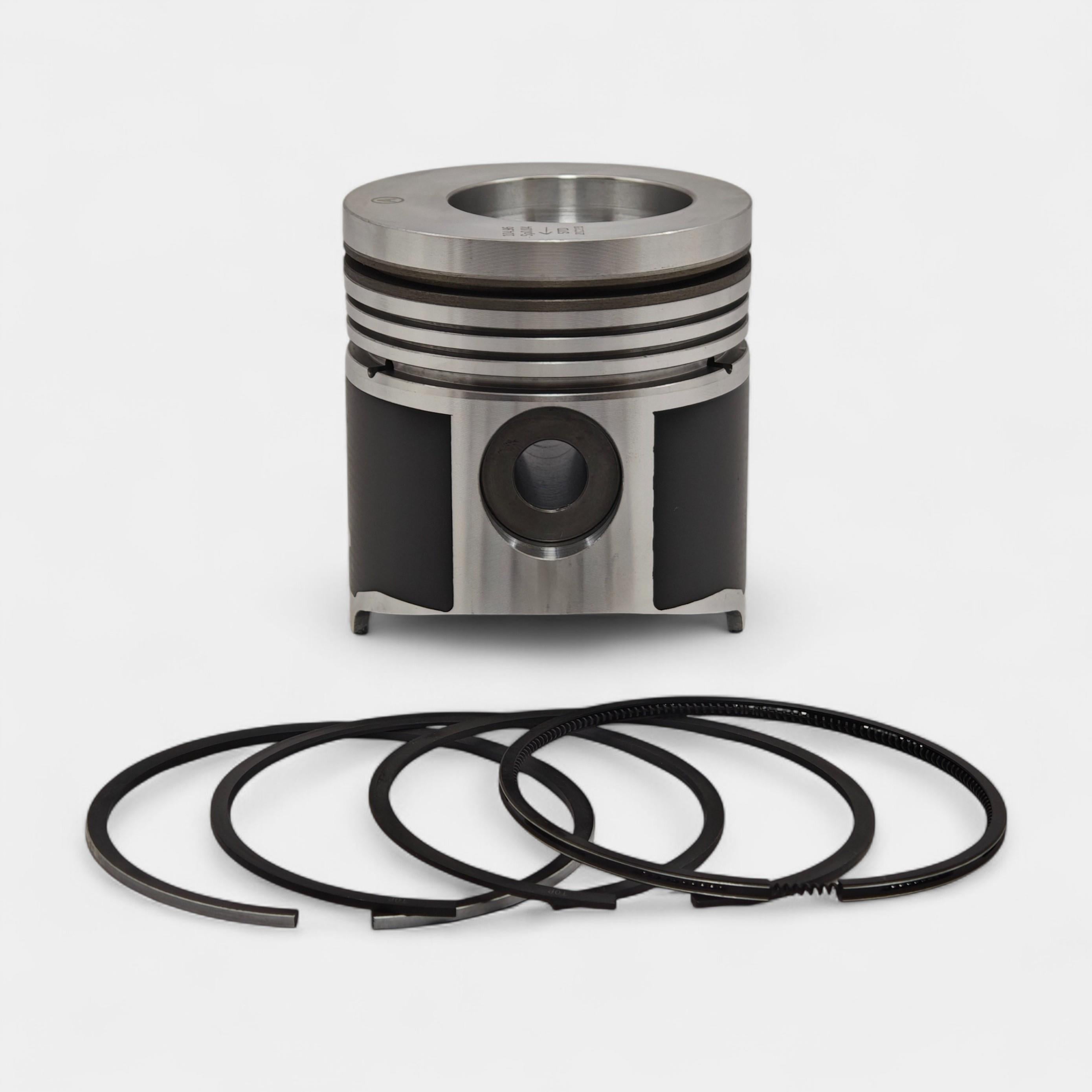 PISTON + PISTON RING SET (STD - DIAMETER: 105.00 mm - Ø35.00 PIN - WITH ALFIN): MWM / D 226-2 / D 226-3 / D 226-4 / D 226-6 / REFERENCE NUMBER: 7701028291-S