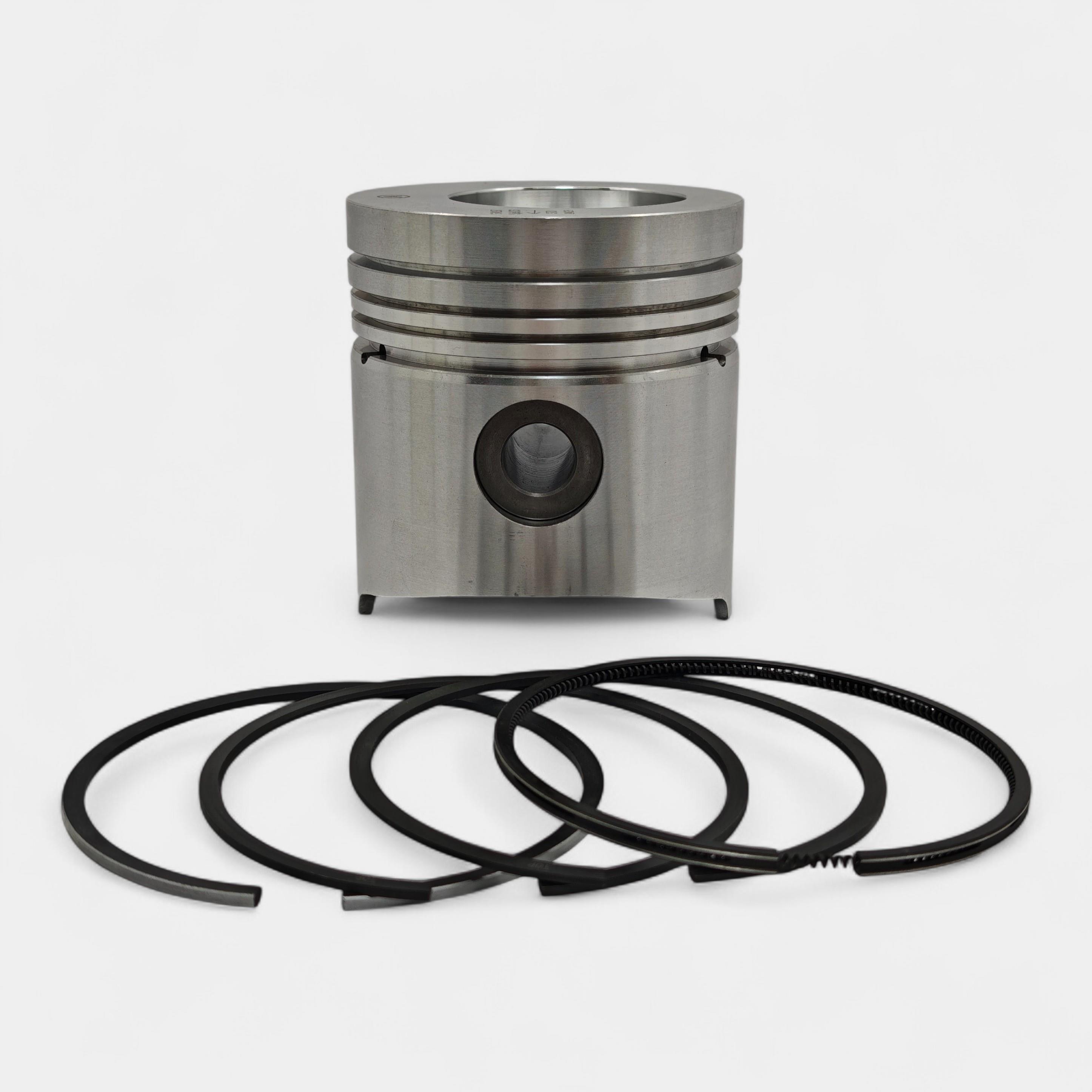PISTON + PISTON RING SET  (STD - DIAMETER: 105.00 mm - Ø35.00 PIN - WITHOUT ALFIN) : MWM / D 226-2 / D 226-3 / D 226-4 / D 226-6