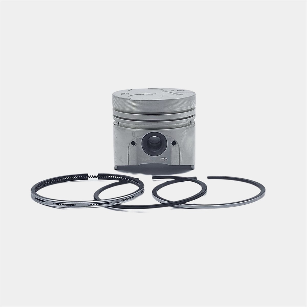 PISTON + PISTON RING SET (STD - DIAMETER: 76.00 mm) : KUBOTA / D1005 / V1305 / REFERENCE NUMBER: 16050-21110-S