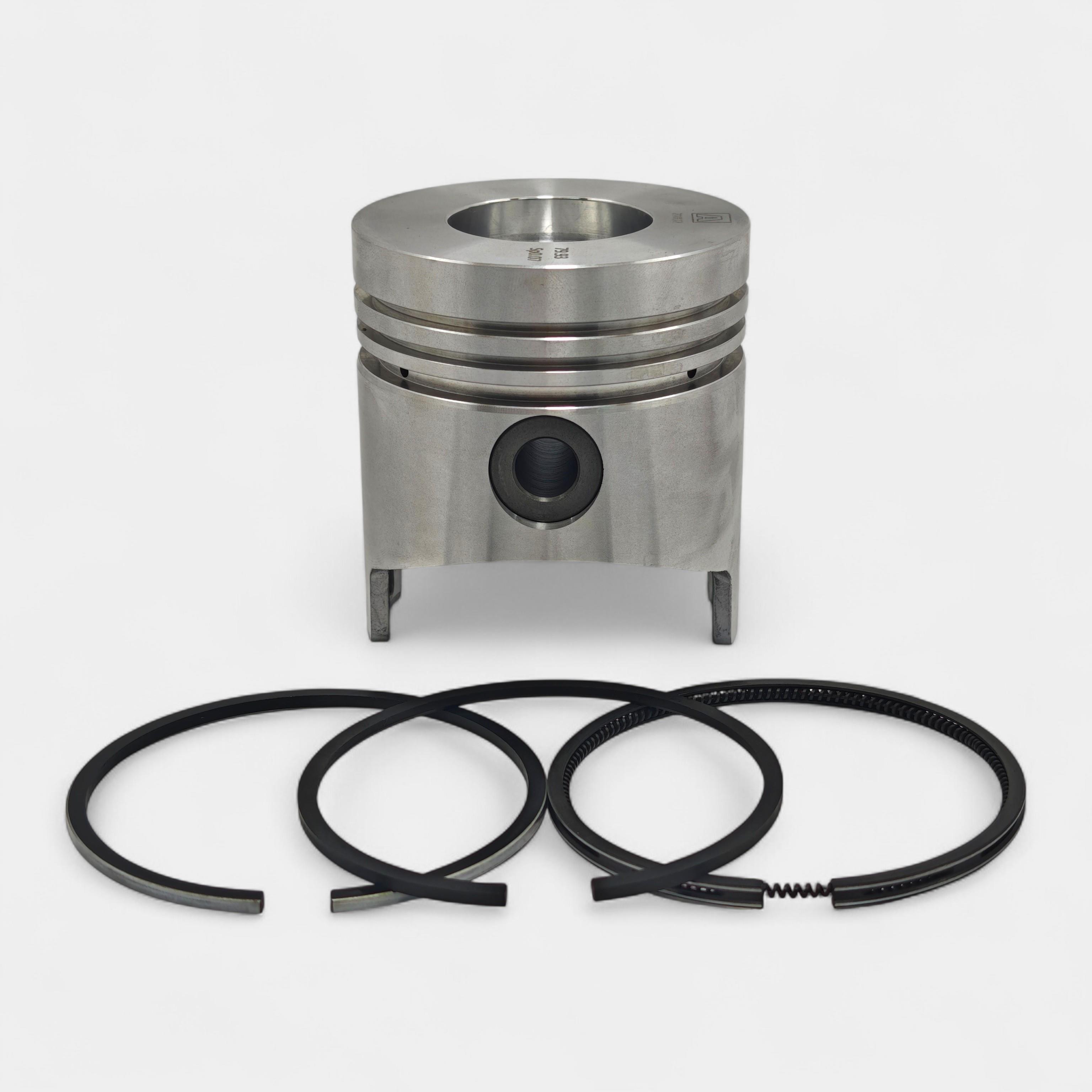 PISTON + PISTON RING SET (STD - DIAMETER: 80.00 mm): RUGGERINI / RD 80 / REFERENCE NUMBER: 2336-S