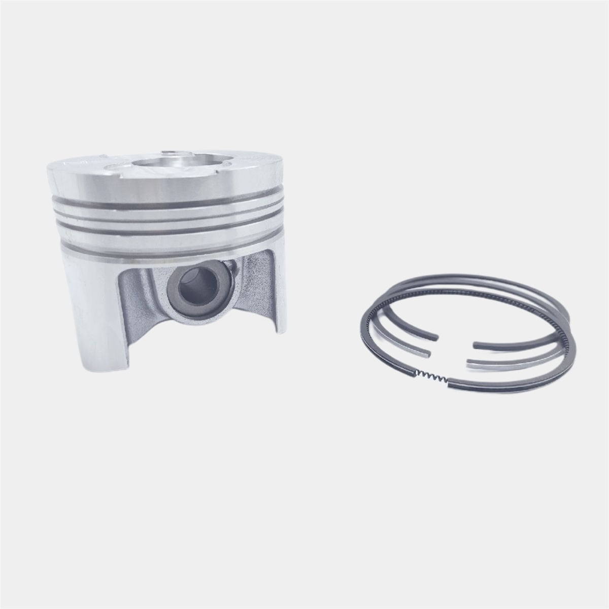 PISTON + PISTON RING SET (STD - DIAMETER : 82.00 mm) : LOMBARDINI / 15LD 400