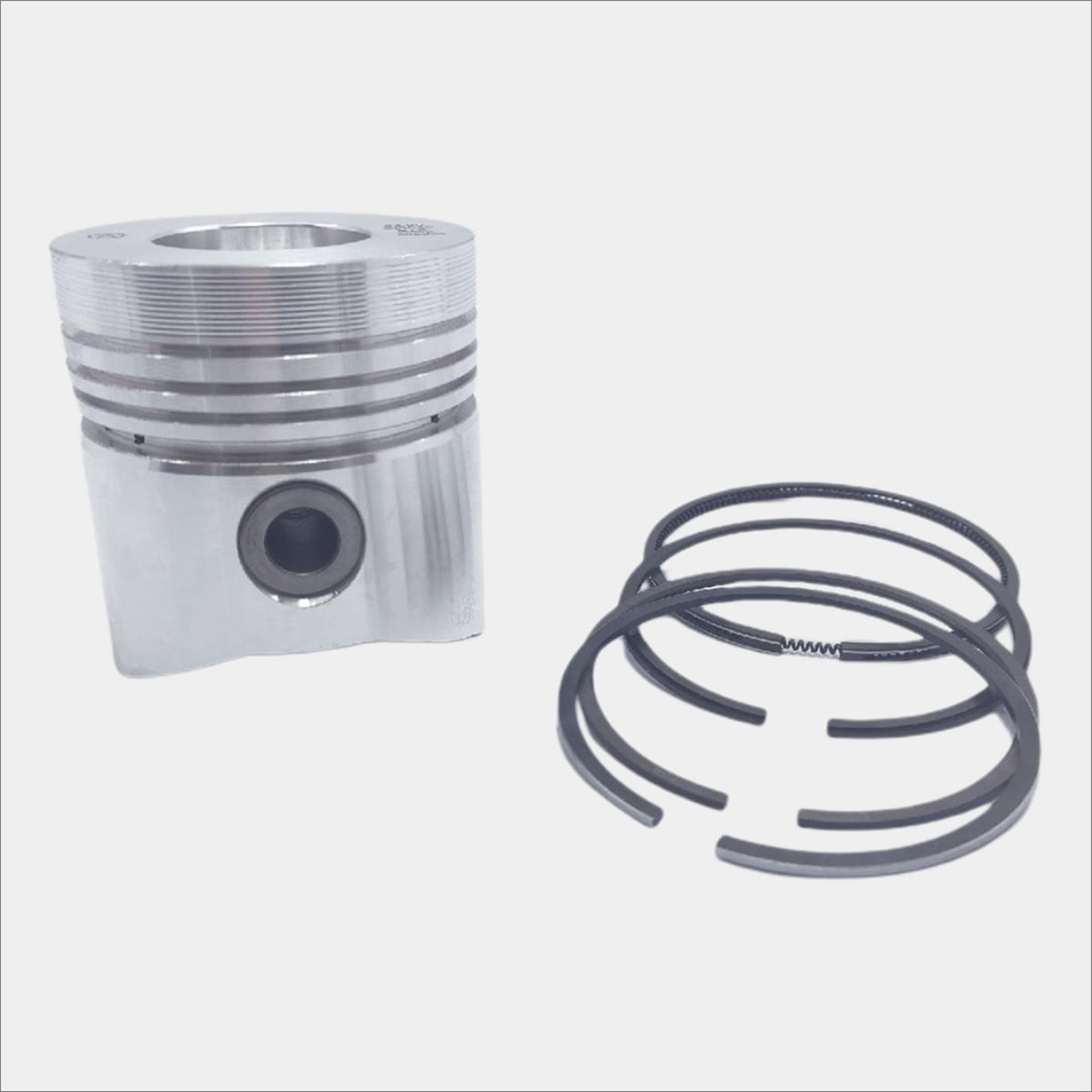 PISTON + PISTON RING SET (STD - DIAMETER: 85.00 mm) : LOMBARDINI / 3LD 510