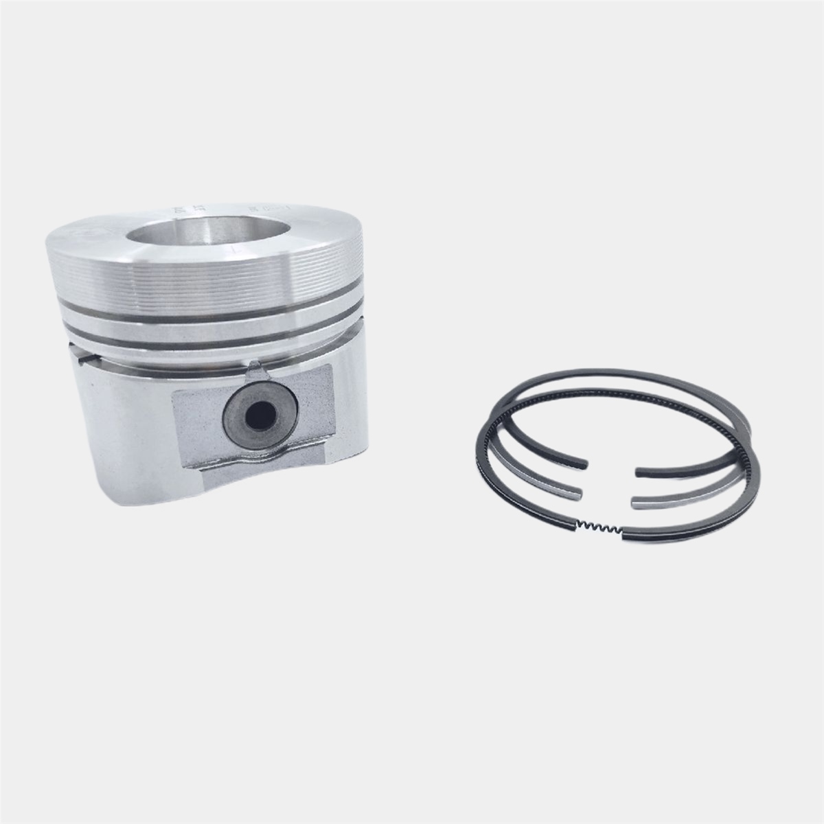 PISTON + PISTON RING SET (STD - DIAMETER : 86.00 mm) : LOMBARDINI / 6LD 435 / (DIAMETER 20 PIN)