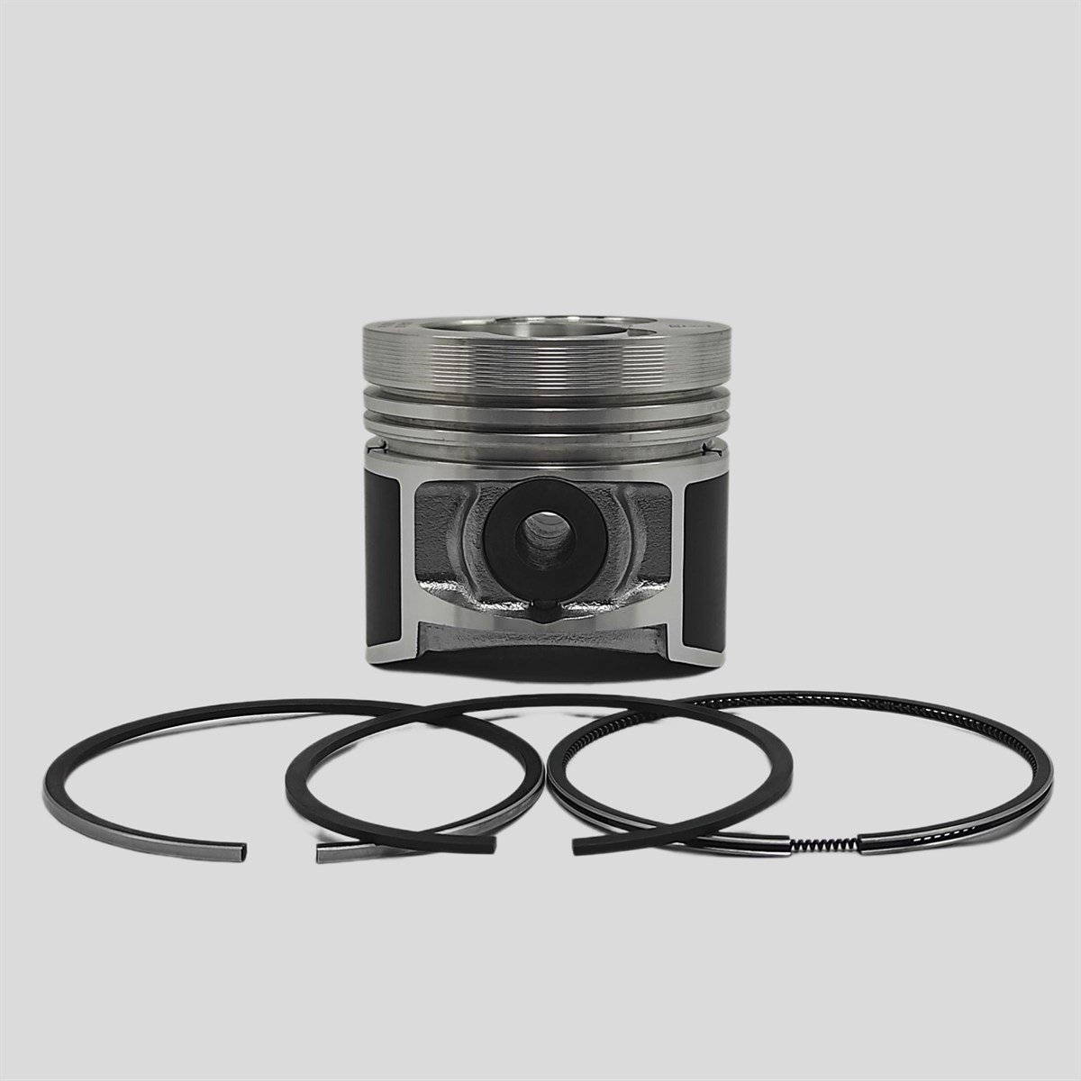 PISTON + JEU DE SEGMENTS (STD) - ÇAP : 94.00 mm) : VM / D 703 / D 704 / D 706 / D 754 / D 756