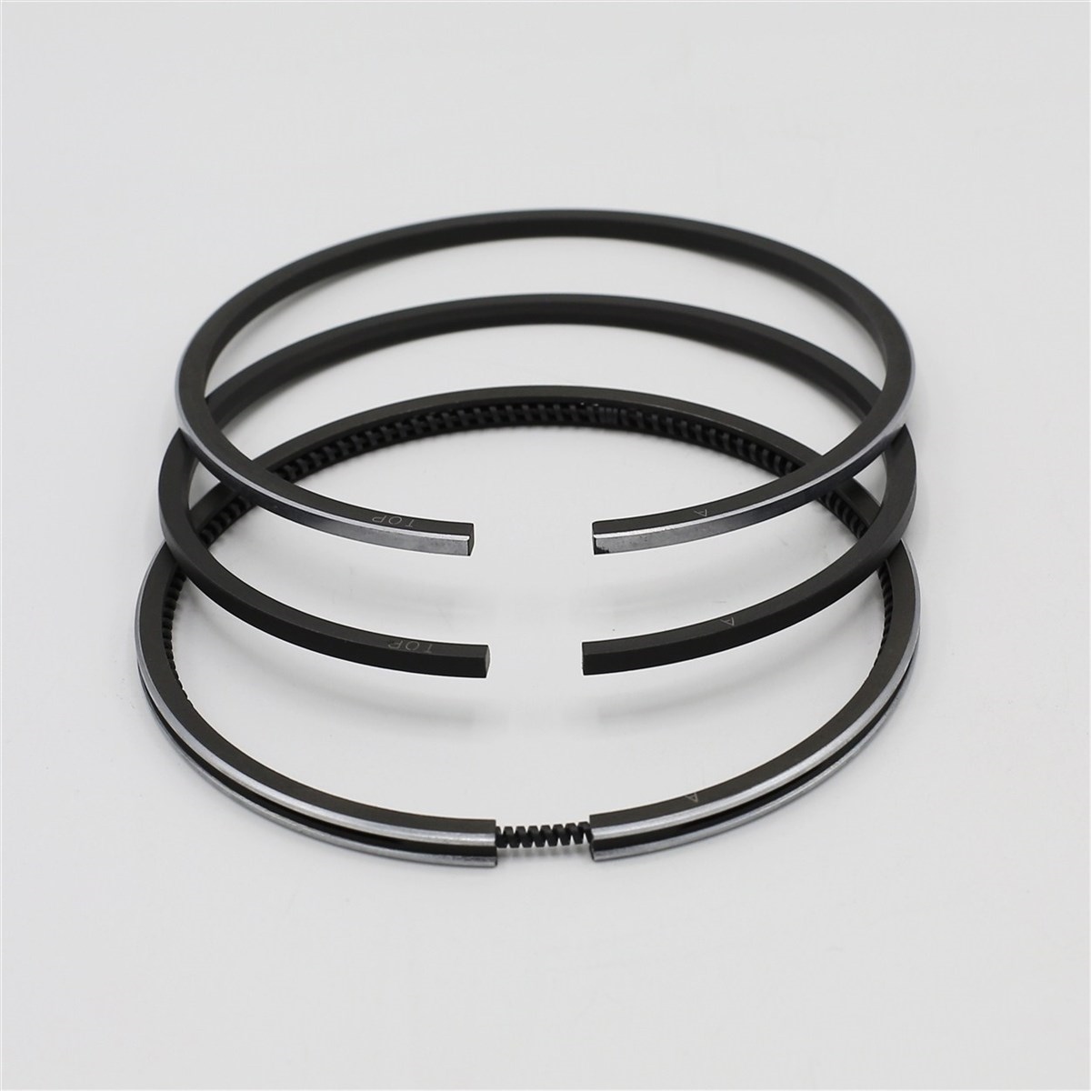 PISTON RING SET (0.50 - DIAMETER: 75.50  mm) : YANMAR / 1GM10 / 2GM20 / 3GM30