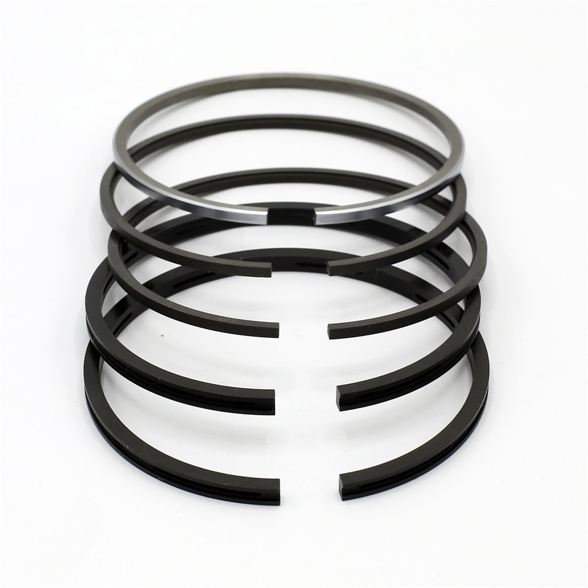PISTON RING SET (0.50 - DIAMETER: 76.70 mm) : PISTON RING SET (STD - DIAMETER: 76.20 mm) : LISTER / LR-1 / LR-2