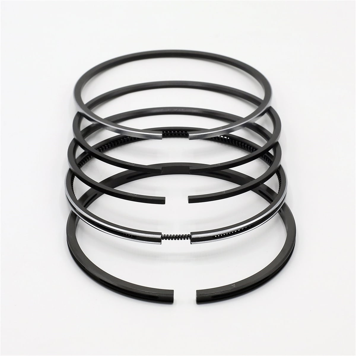 PISTON RING SET (0.50 - DIAMETER: 95.75 mm) : LISTER / ST-1 / ST-2 / ST-3 / ST-4 / TS-1 / TS-2 / TS-3