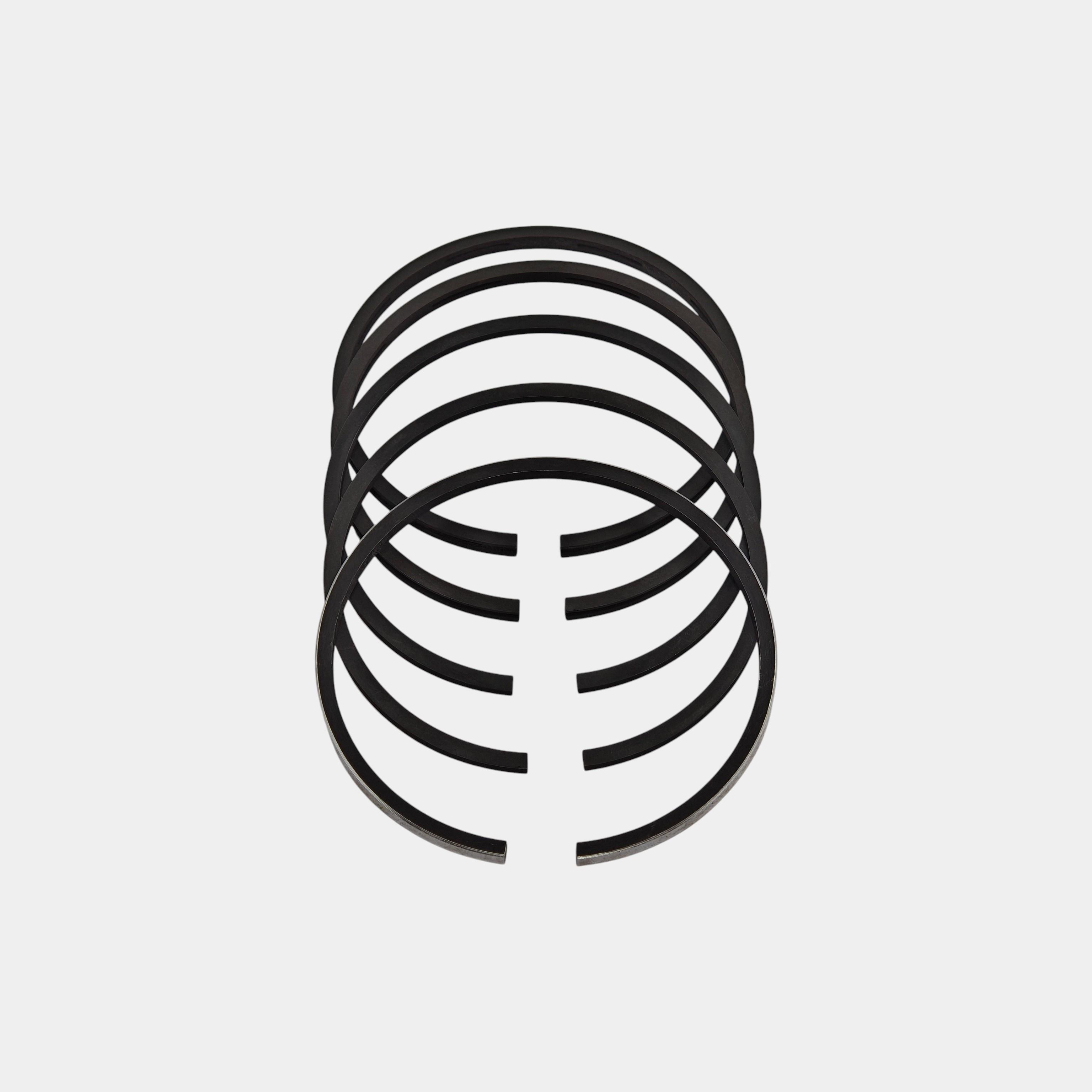 PISTON RING SET (1.00-OVERSIZE - DIAMETER: 81.963 mm): LISTER / SL-1 / SL-2 / SL-3