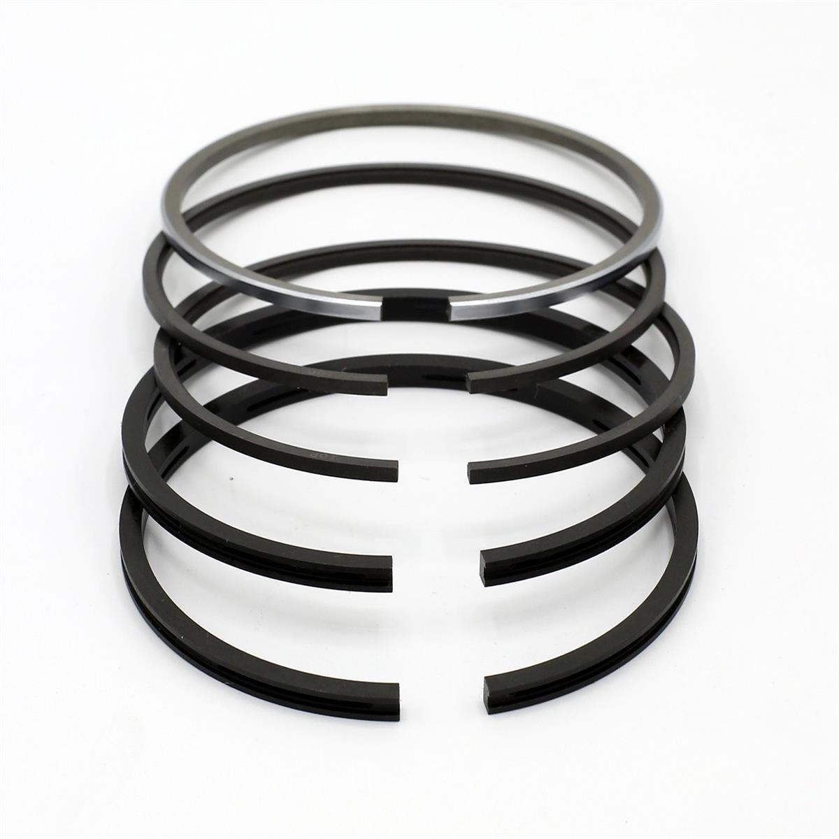 PISTON RING SET (STD - DIAMETER: 76.20 mm) : PISTON RING SET (STD - DIAMETER: 76.20 mm) : LISTER / LR-1 / LR-2 / REFERENCE NUMBER: 570-12120