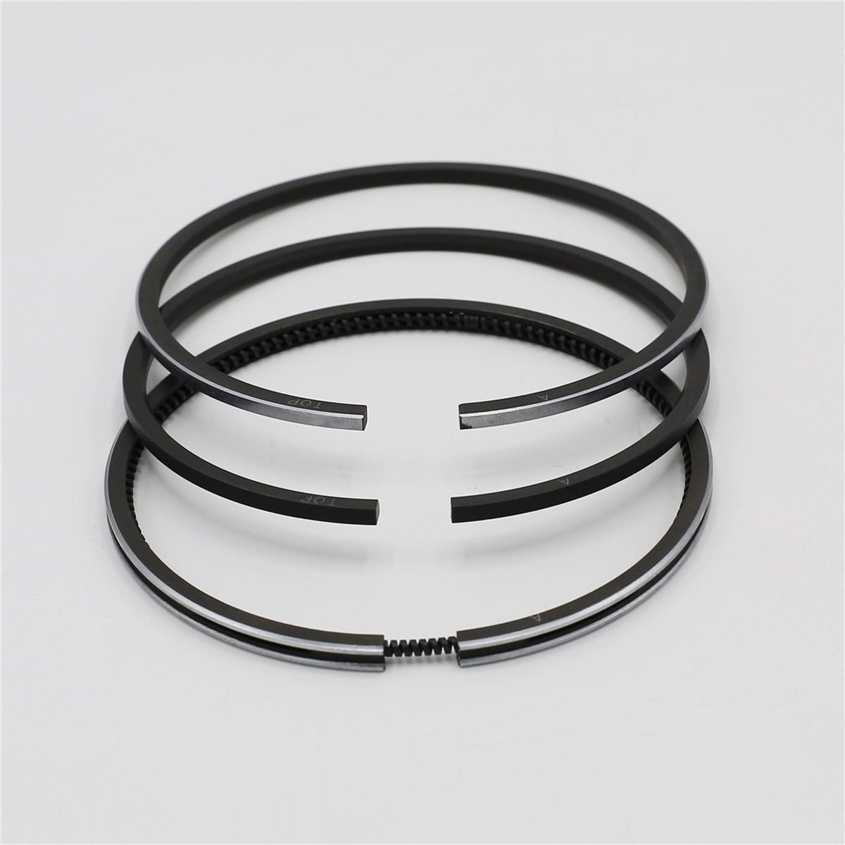 PISTON RING SET (STD - DIAMETER: 80.00 mm) : RUGGERINI / RD 80 / RF 80 / RF 81 / RF 88