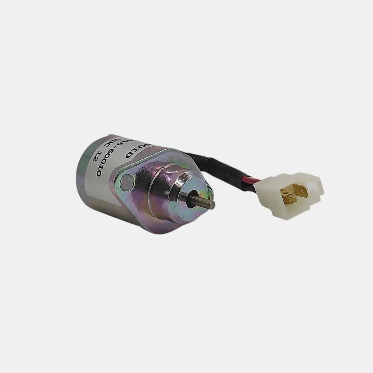STOP SOLENOID: KUBOTA / D905 / D1005 / D1105 / V1205 / V1305 / V1505 / REFERENCE NUMBER: 16616-60010 / 17454-60010