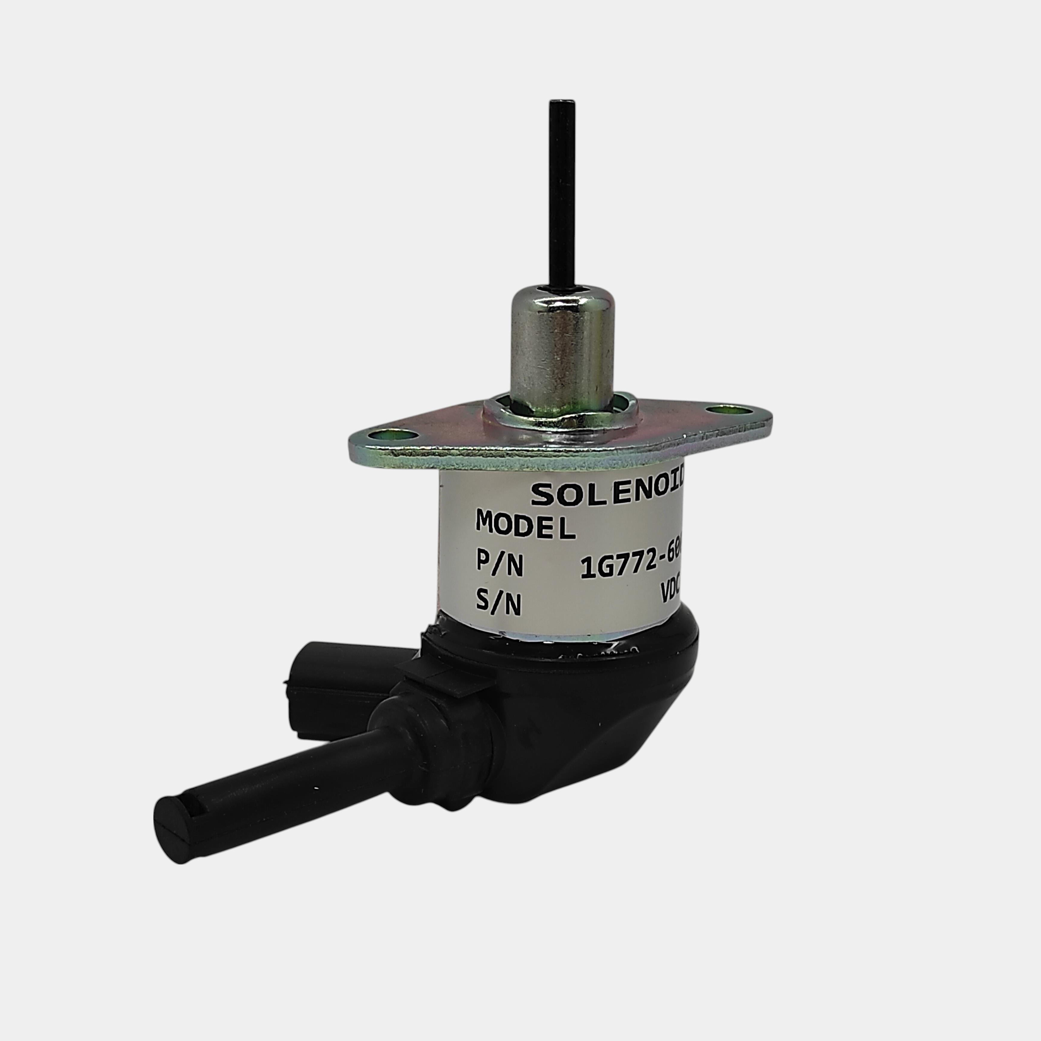 STOP SOLENOID: KUBOTA / V3300 / V2607 / V3307 / REFERENCE NUMBER: 1G772-60010