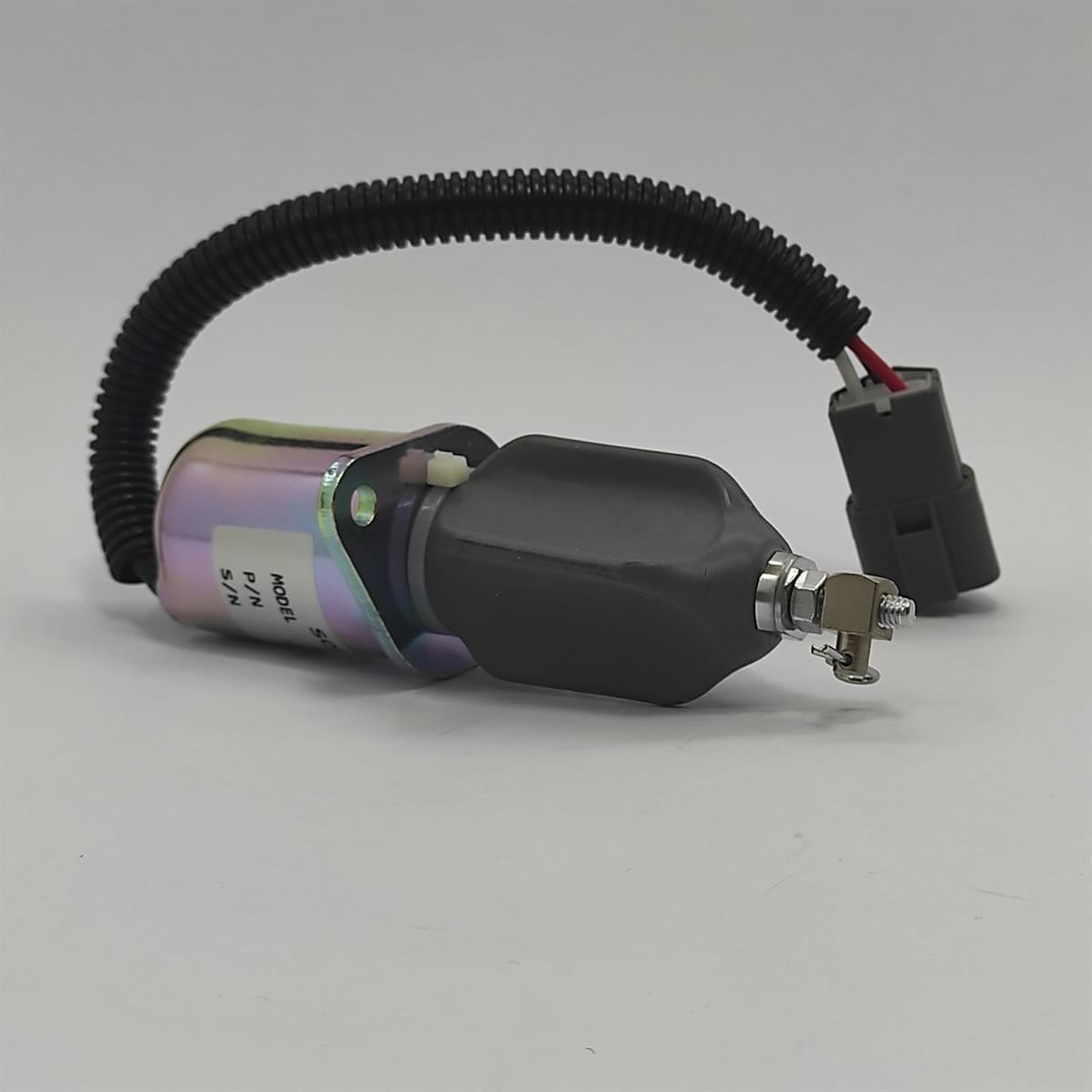 STOP SOLENOID (FUEL SHUT OFF): YANMAR / 4TNE94 / 4TNE98 / 4TNV94 / 4TNV98 / REFERENCE NUMBER: 129953-77811