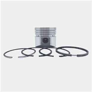 PİSTON + SEGMAN SETİ (4R) (0.50 - ÇAP : 82.50 mm) : LOMBARDINI / 6LD 360 / LDA 530