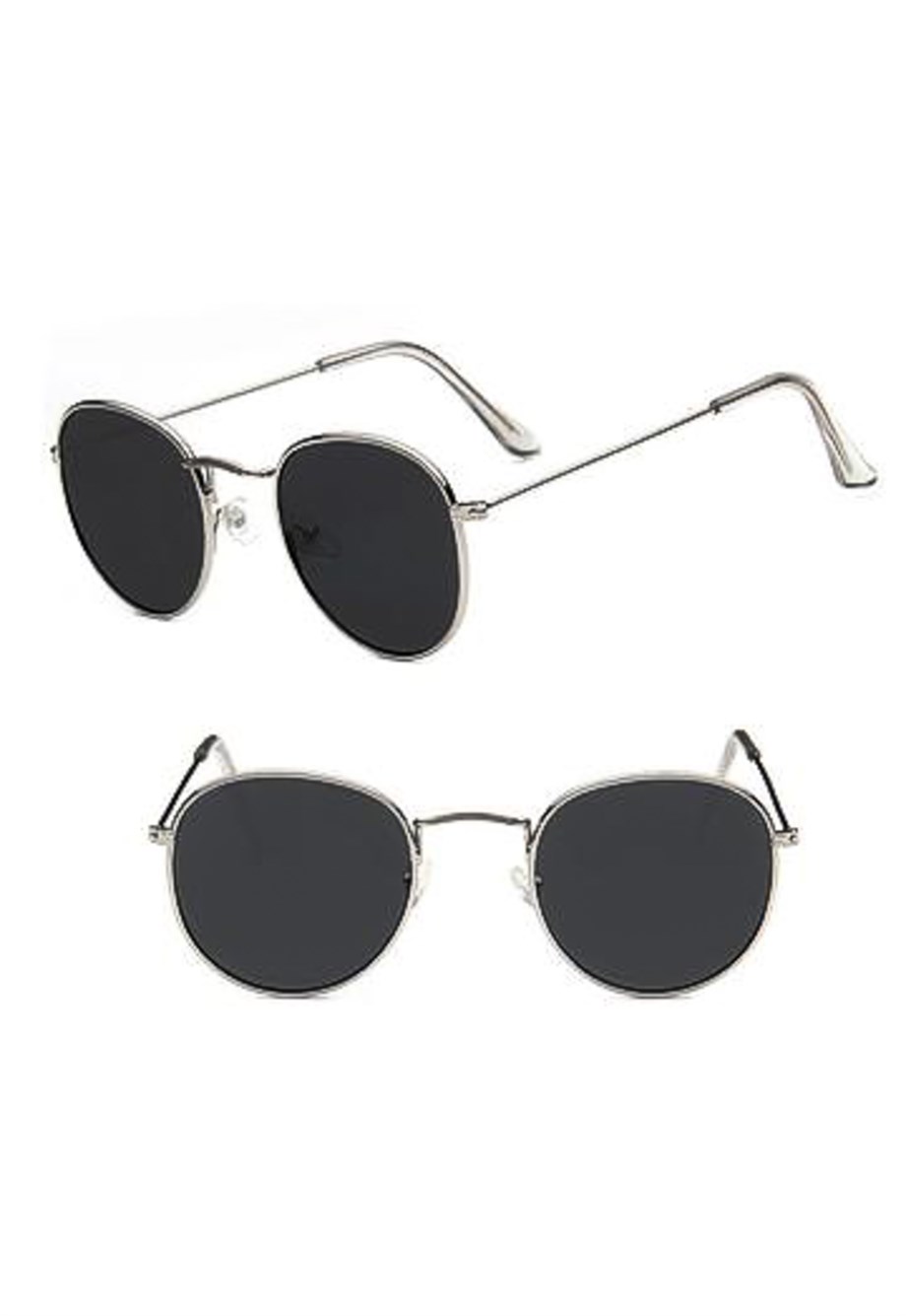 MULIER BULIA Siyah Oval Güneş Gözlüğü