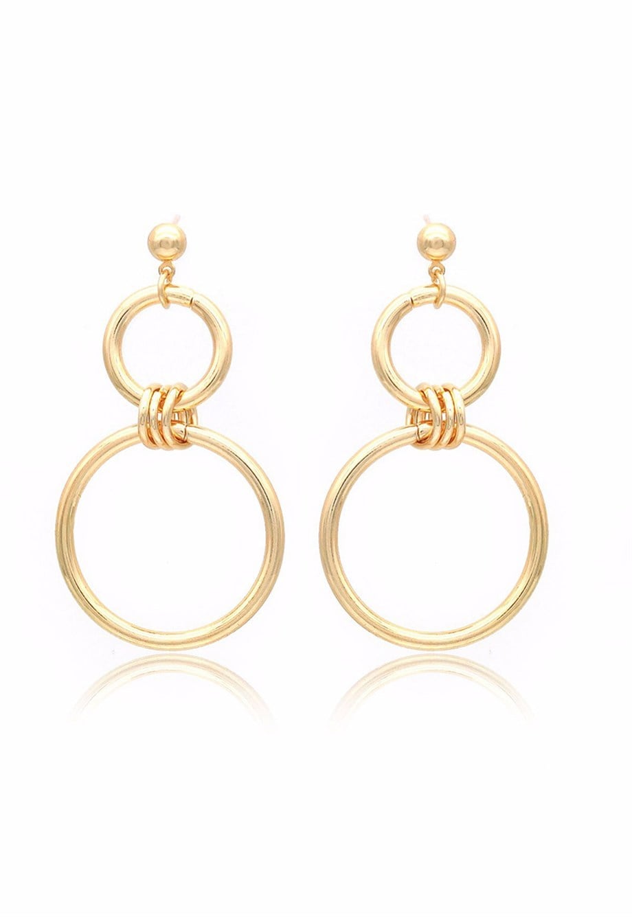 MULIER BULIA Vintage Gold Halka Küpe