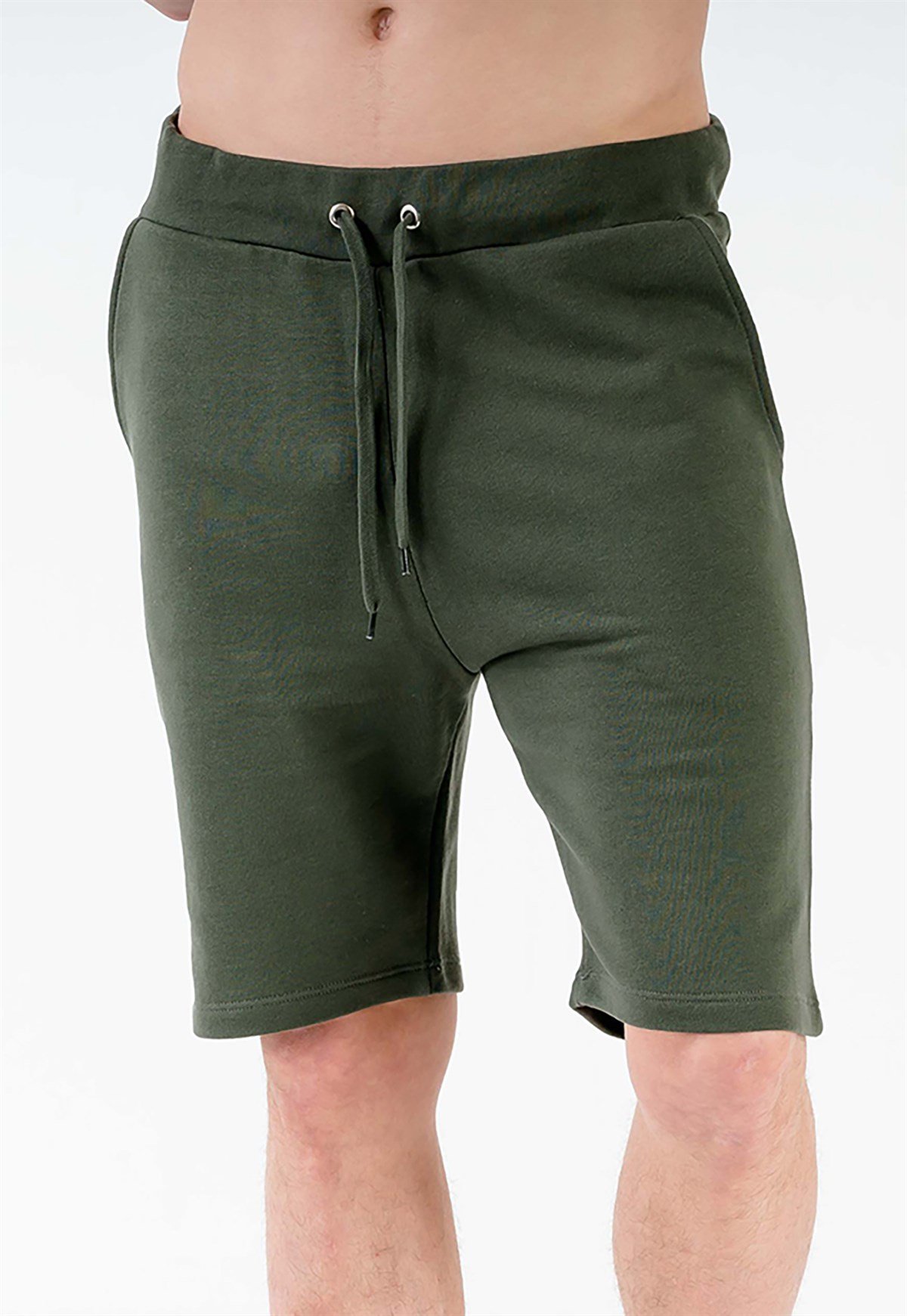 Haki Basic Erkek Spor Şortu