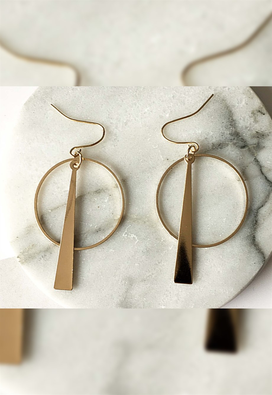 MULIER BULIA Retro Geometrik Küpe