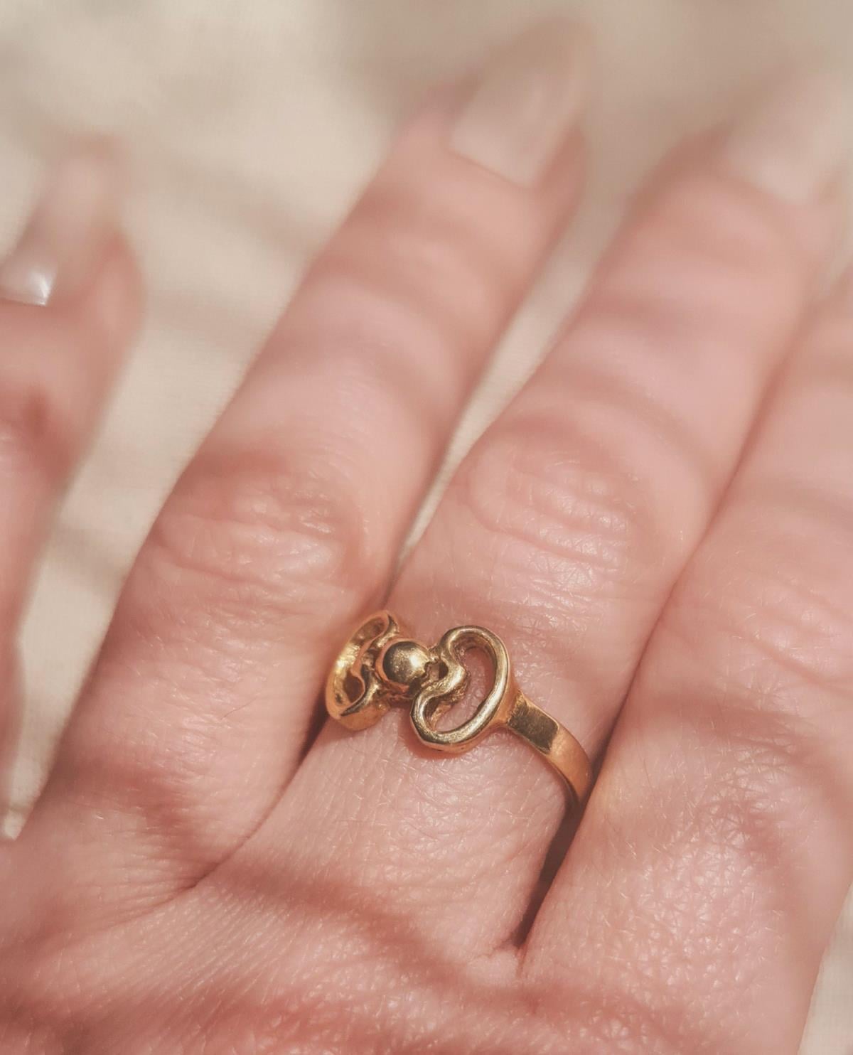 Beans Gümüş Yüzük