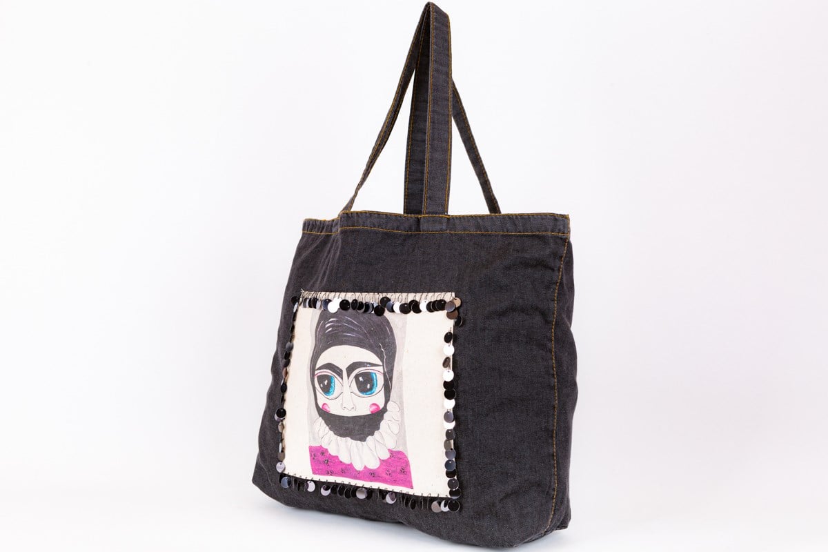 Bir Başkadır Jean Tote Çanta