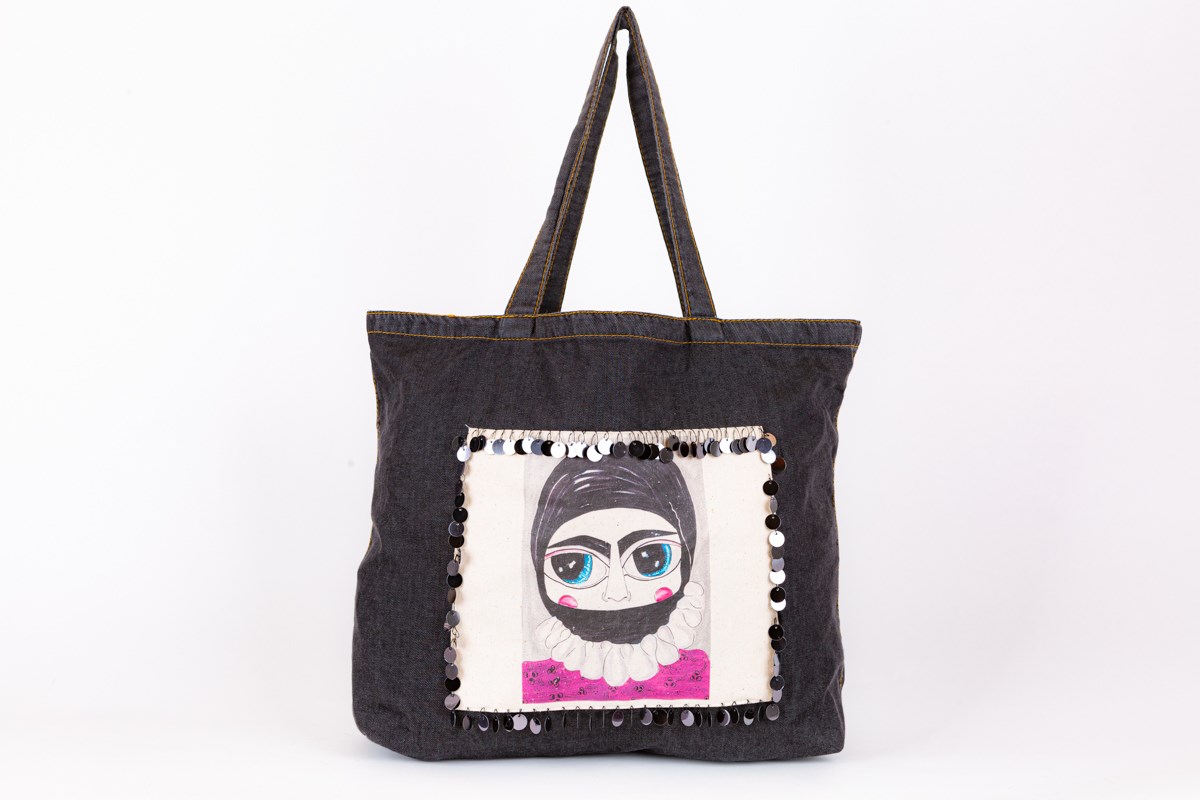 Bir Başkadır Jean Tote Çanta
