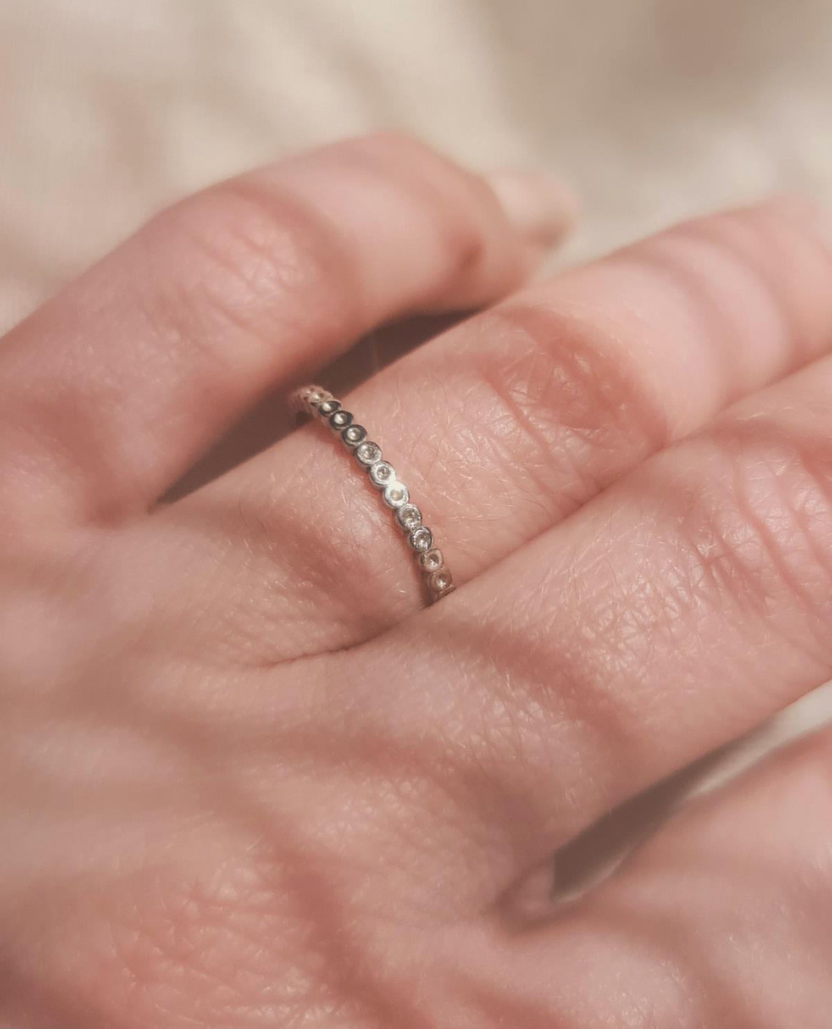 Bubble Gümüş Yüzük