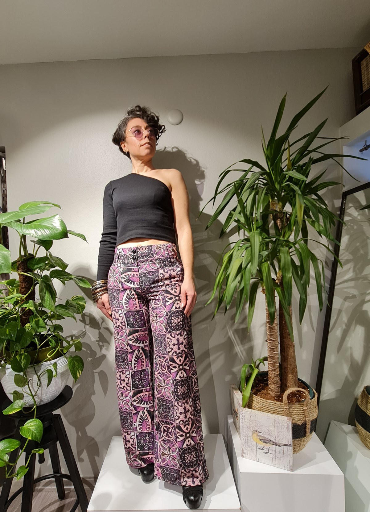 Cama Ampla Kadın Pantolon