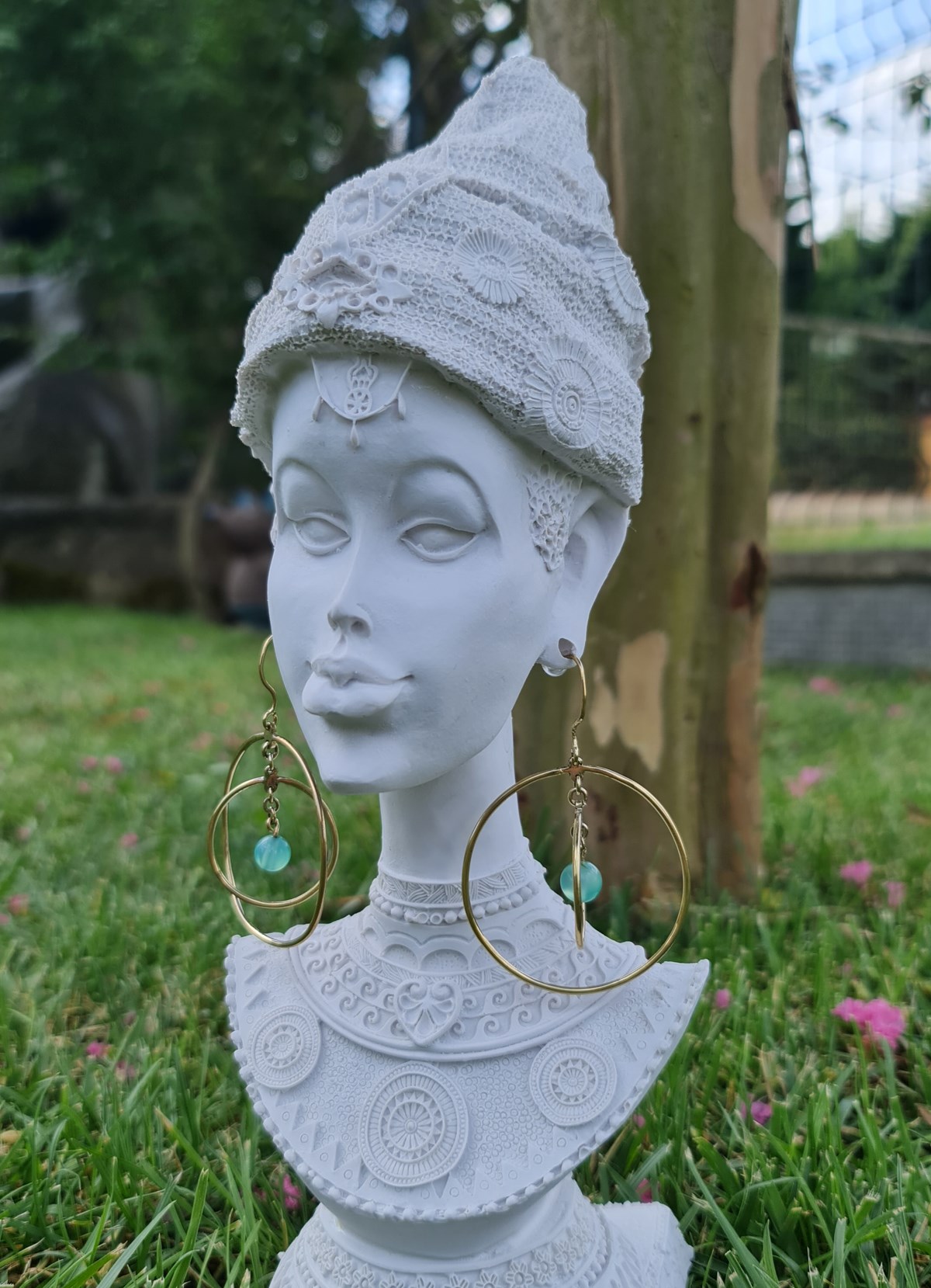 Circle Aventurin Küpe