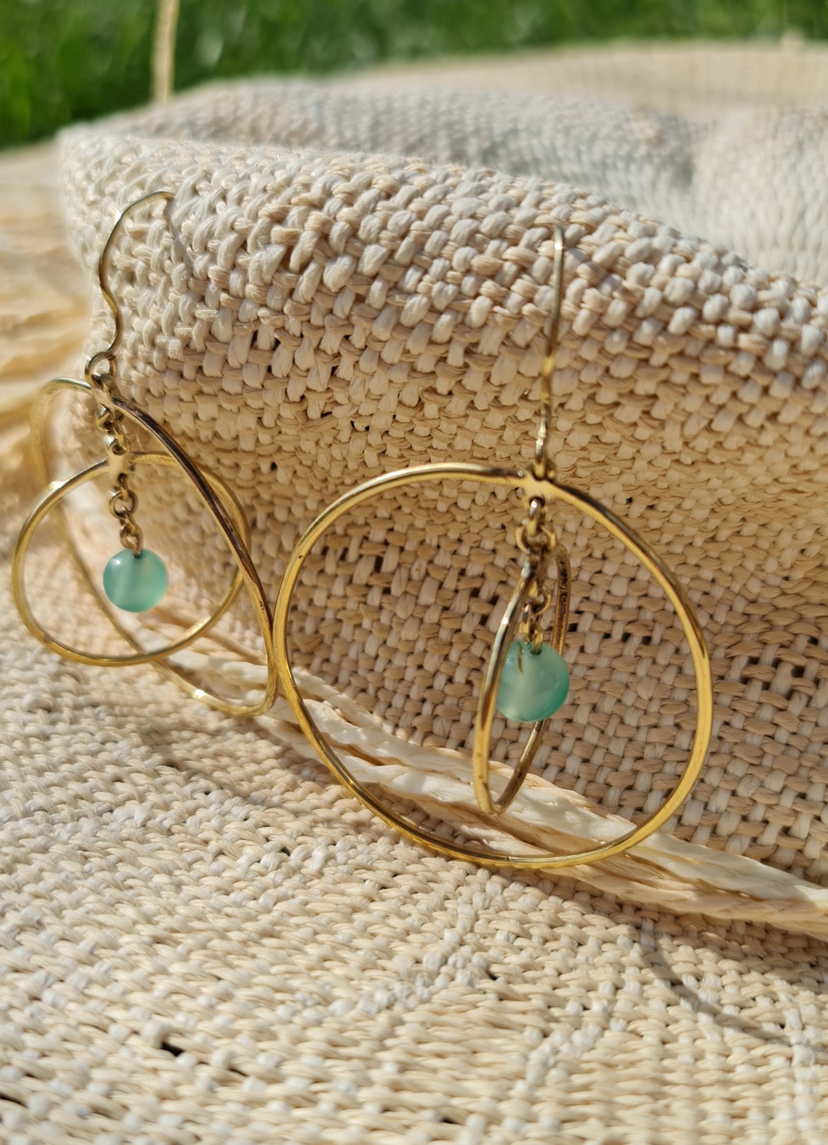 Circle Aventurin Küpe