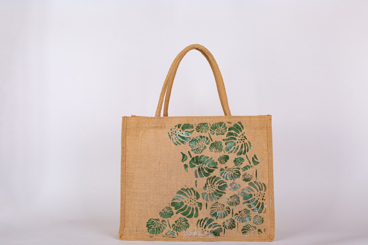 Monstera Tote Çanta