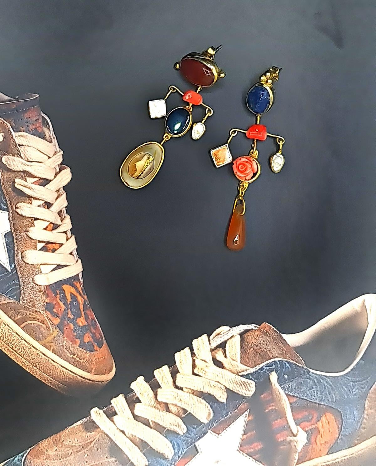 Multilayer Balance Victorian Drop Earring