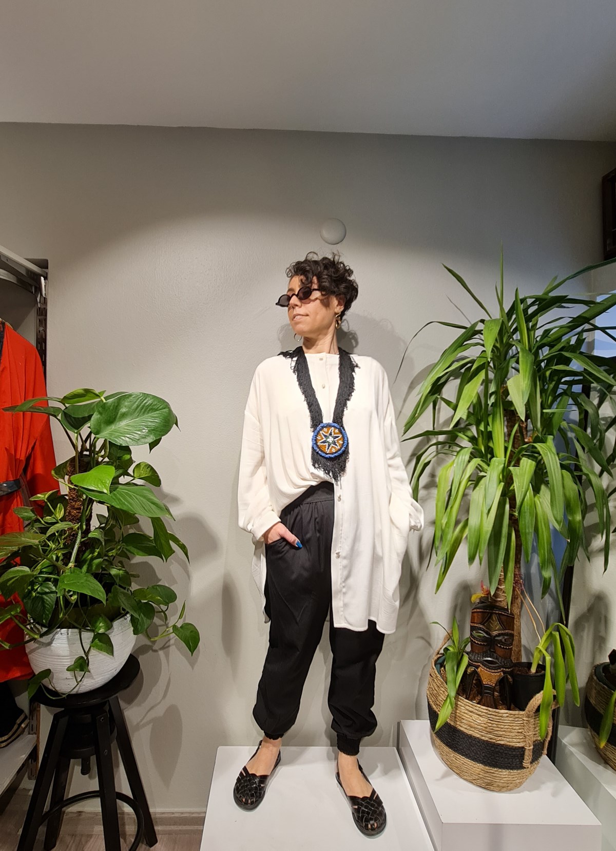 Primavera Ekru Gömlek