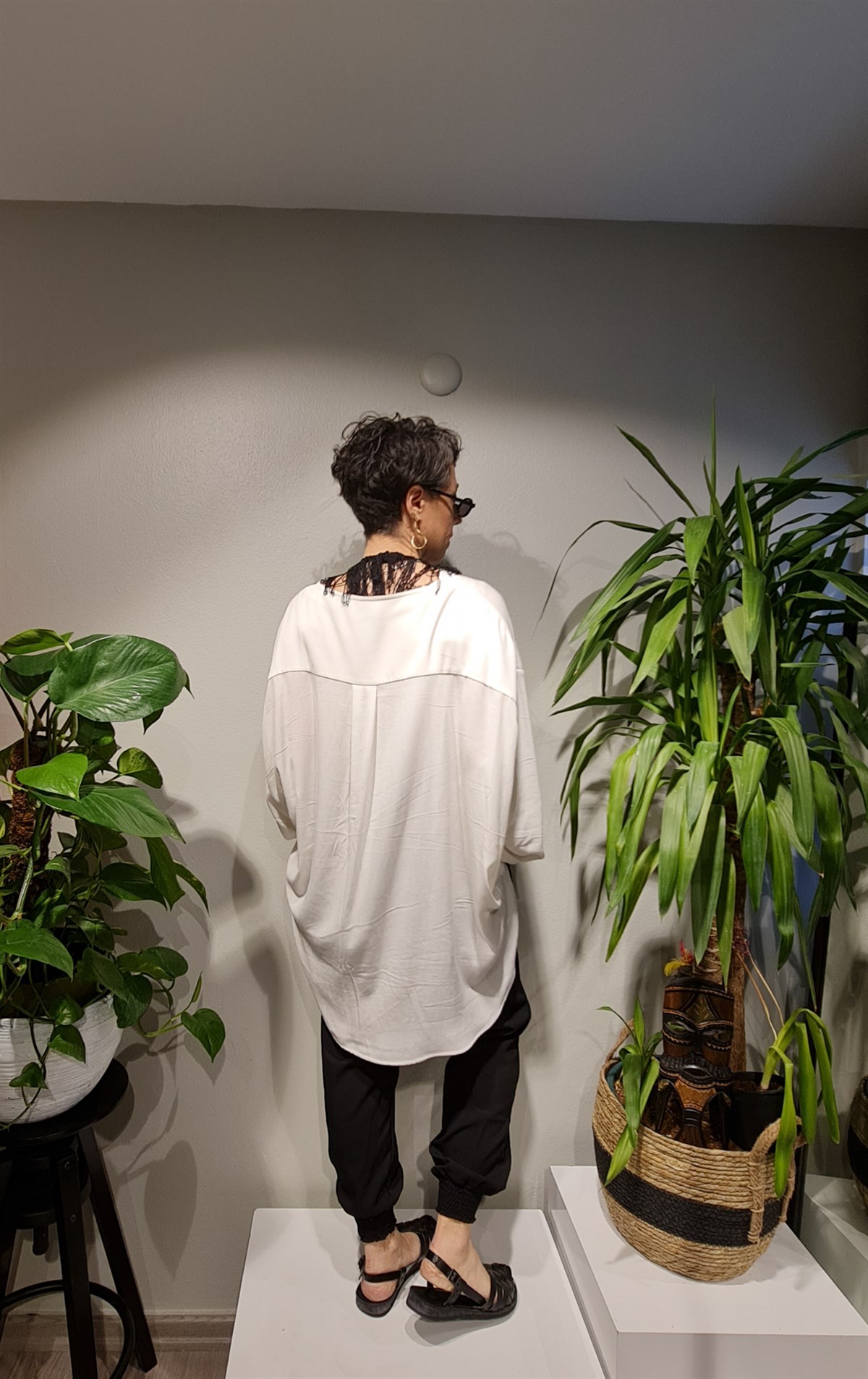 Primavera Ekru Gömlek