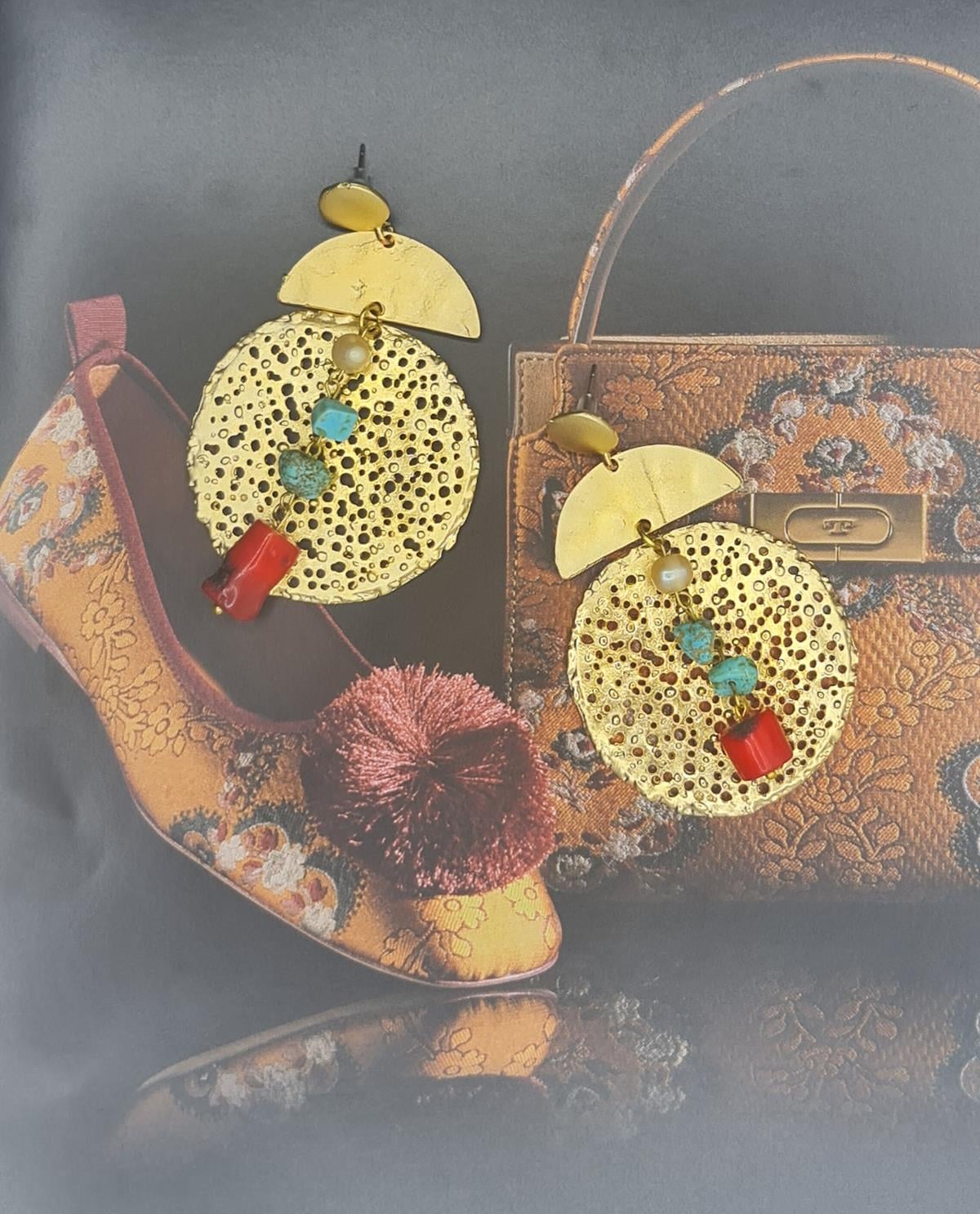 Rhaenyra Pirinç Küpe