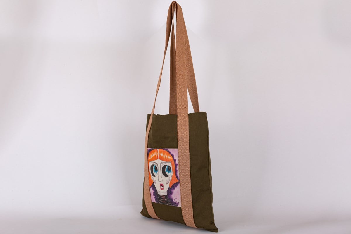 Şaşkın Emily Kanvas Çanta