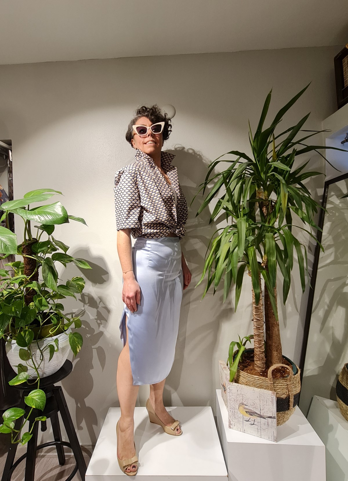 Setinat Yırtmaçlı Etek