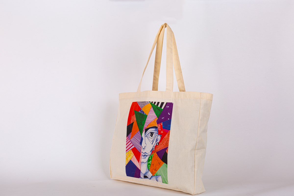 Triangle Cotton Bez Çanta