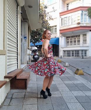 Brigid Pazen Kumaş Kloş Etek