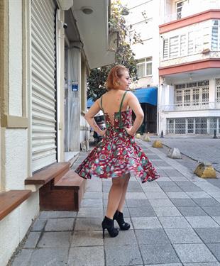 Brigid Pazen Kumaş Kloş Etek